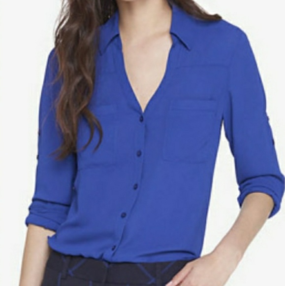 express blue top